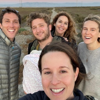 Sheery Goffin with Dillon, Sarah, Sophie, Mike, and Blake 